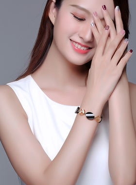 时尚风串珠女式中年妈妈黑玛瑙