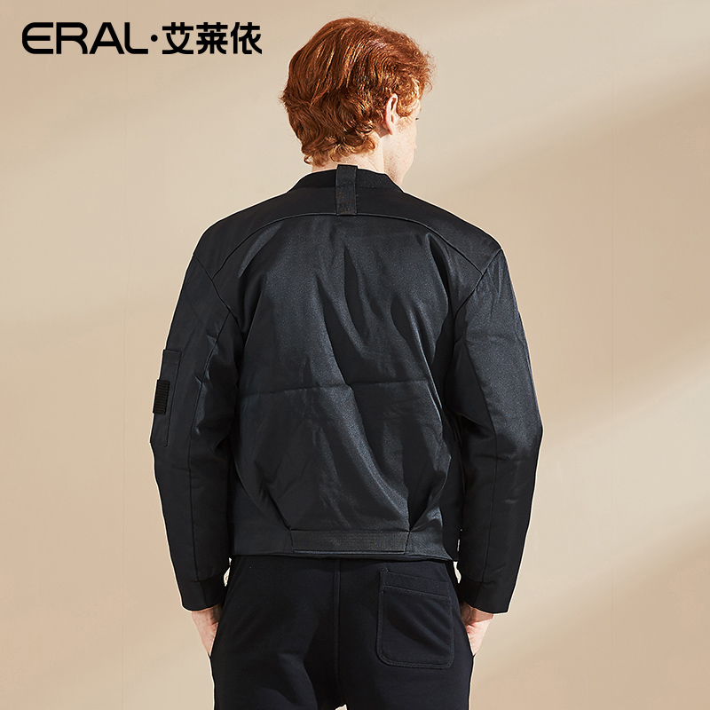 EDAE 艾莱依张帅原创设计时光之眼夹克羽绒服男潮服 ERAL 19026 EDAE 艾莱依张帅原创设计时光之眼夹克羽绒服男潮服 ERAL 19026