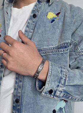 手链pdstyle马蹄扣嘻哈个性品潮