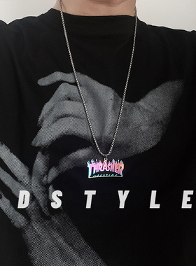 pdstyle自制表面淬火男女项链