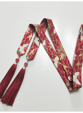 腰带棉麻女配饰流苏文艺