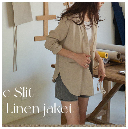 ເສື້ອຢືດ linen ເກົາຫຼີ ແຂນຍາວ ນ້ຳໜັກເບົາ ແລະ ລະບາຍອາກາດໄດ້ດີ