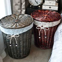 Dirty Laundry Basket of Covered Laundry Basket Dirty Laundry Basket Dirty Laundry Clothing Containing Basket Hotel Home Willow Clothing Toy Clothing Bucket