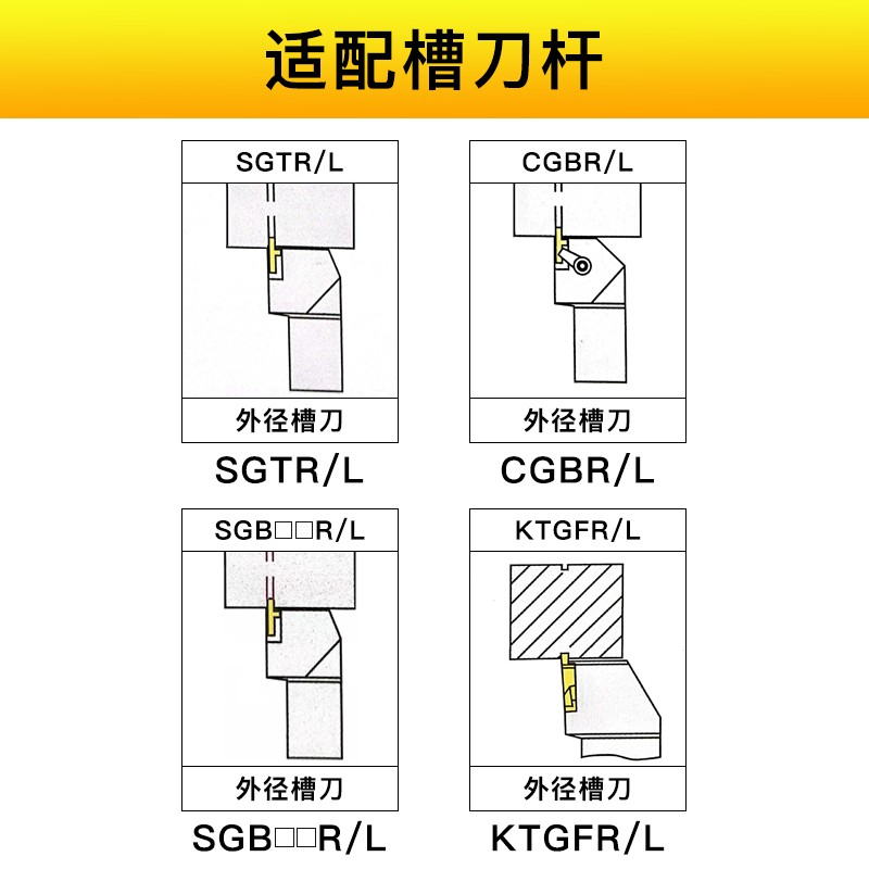 数控内螺纹不锈钢刀具11/16IR AG60/1.0/2/3/11/14 W通用型车刀片 - 图2