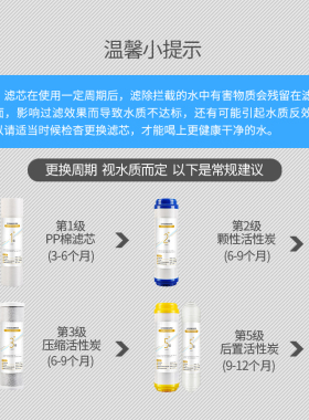 韩膜净水器滤芯家用10寸通用pp棉