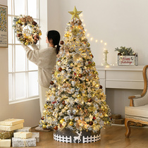 Harbour Evergranate 2023 new large Christmas tree Home High sense Christmas Shine Decorative Package Ski Christmas