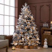 Harbour Evergranate Christmas decorations 1 5 m 1 8 m Falling Snowins White Christmas Tree encryption emulated Snow Tree packages