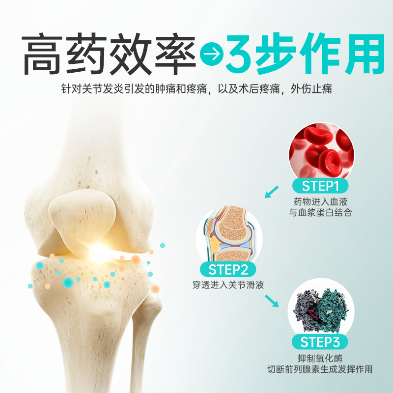 宠医到美洛昔康宠物狗狗关节止疼消炎药猫咪止痛药骨折腿瘸关节药