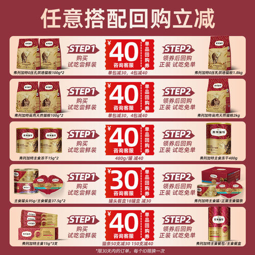【新客尝鲜】弗列加特烘焙猫粮美短幼猫成老年猫专用猫粮猫咪主食 - 图2