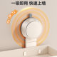 Suction cup electric toothbrush storage rack without drilling holes
