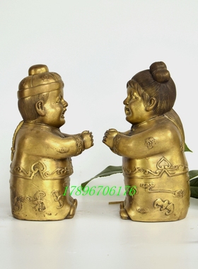 客厅摆件吉祥金童玉女
