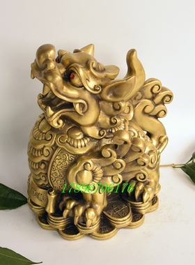 纯铜装饰貔貅工艺品客厅