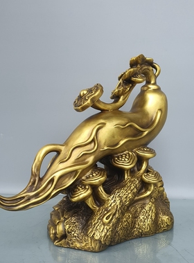 黄铜富贵平安中式客厅卧室