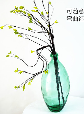 客厅落地干枝装饰树藤假大码枝叶