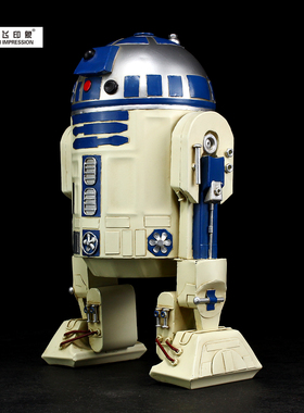 逸飞印象R2D2铁皮星球大战摆件