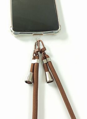 ins风简约手机斜挎绳可调节挂脖