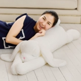 Милая подушка для ушей для сна, плюшевый кролик, игрушка, кукла девочка, подарок на день рождения