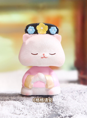 车摆可爱萌宠创意潮玩玩偶女