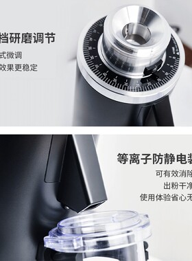 Creyke咖锐客克DF54咖啡电动磨豆机SOE红钛平刀意式手冲现研磨器