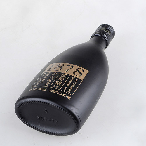 整箱 沙洲优黄低聚糖1878系列黄酒---黑标八年陈酿 480ml*8瓶 - 图3