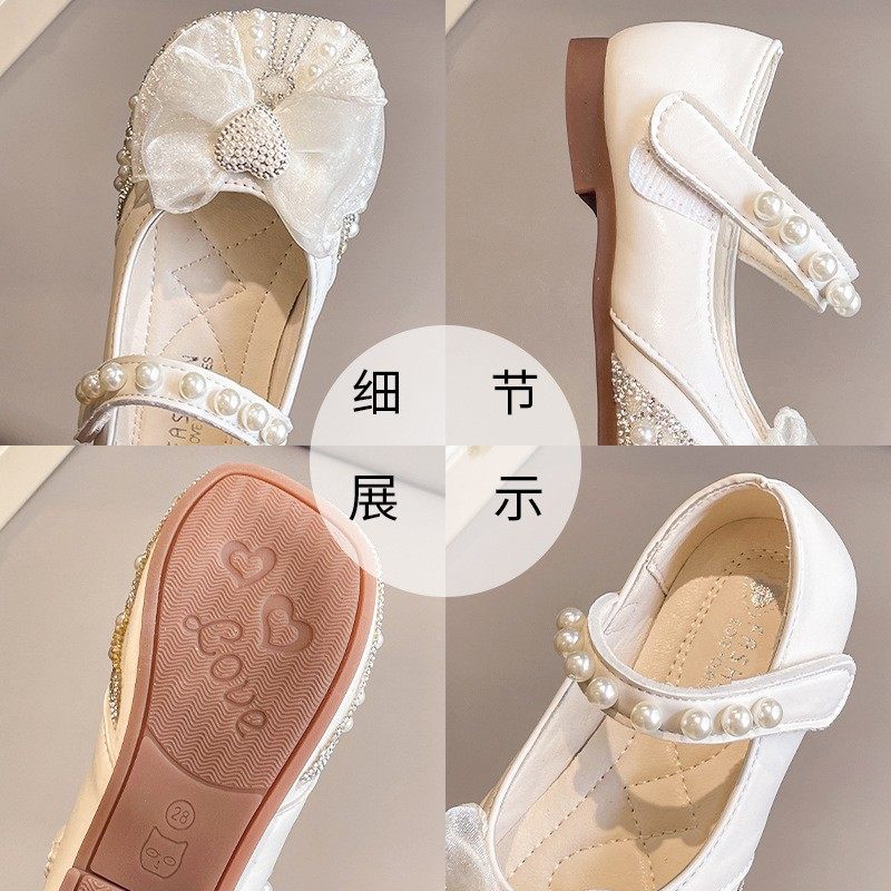 女童公主鞋2026夏季新款儿童小皮鞋水晶鞋女宝宝单鞋春秋鞋子软底,淘宝优惠券,粉丝福利购,淘宝优惠卷