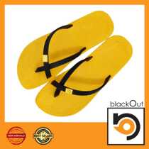 Thai Blackout Thai rubber slippers to be made with matching colour Link natural rubber Comfortable Non-slip