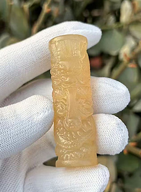 藏式善礼天然羊角珠手链手串挂饰