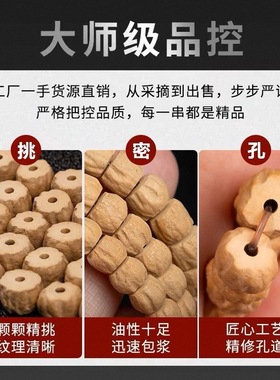精品手工百香籽文玩手串藏式直切