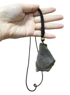 天然茂名奇楠母树包头挂坠平安无