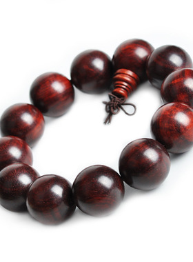 赞比亚小叶紫檀老料金星血檀木手