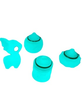 桃韵阁夜光石镂空香囊吊坠项链手