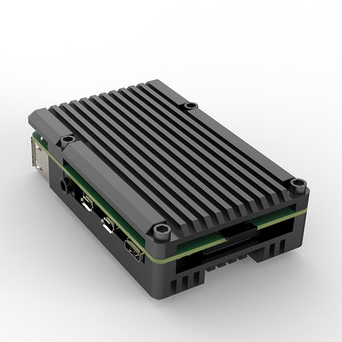 树莓派4b主板外壳RaspberryPi4 b型盒子4b/4代铝合金散热壳子配件 - 图2