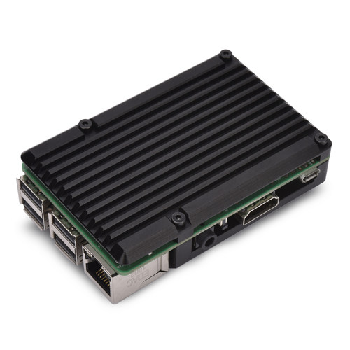 树莓派主板外壳盒子RaspberryPi3代b型2b/3b+铝合金散热壳子配件 - 图3
