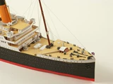 Британская титановая круизная бумага модель модель модели 1: 400 Титановый ручной работы