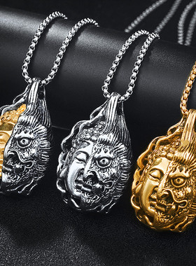 复古风半佛魔项链一念之间