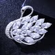 Versatile ladies shawl koi elegant high-end silk scarf buckle
