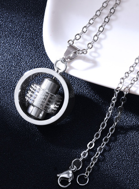 钛钢男士项链潮男个性ins原宿风