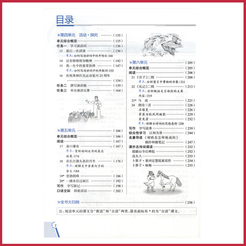 八年级下册语文全解人教版初二下8年级下册薛金星中学教材全解同步讲解练习教辅练习课后答案工具书JF - 图1
