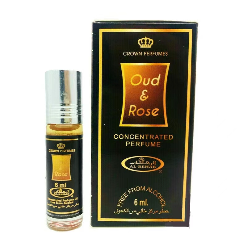 迪拜香精香水Al Rehan玫瑰沉香oud&rose走珠香精中性木质花香6ml - 图1