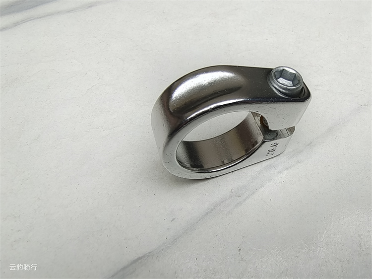 自行车坐管夹死飞公路车山地车座管夹28.6mm25.4钢架车座杆固定夹 - 图0