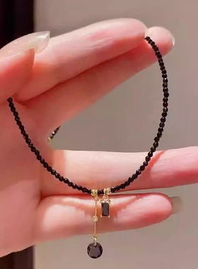 合金项链复古黑色项链