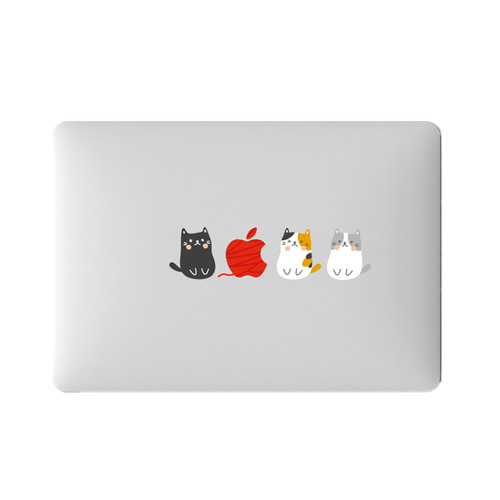 SkinAT适用于苹果笔记本电脑创意贴膜MacBook Pro彩贴 air15贴纸 - 图3
