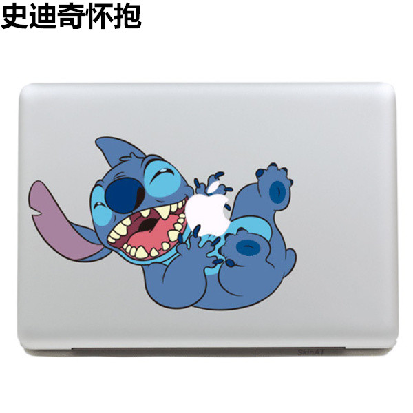 SkinAT适用于苹果笔记本Pro局部贴膜Macbook贴纸Air创意贴画装饰-图1