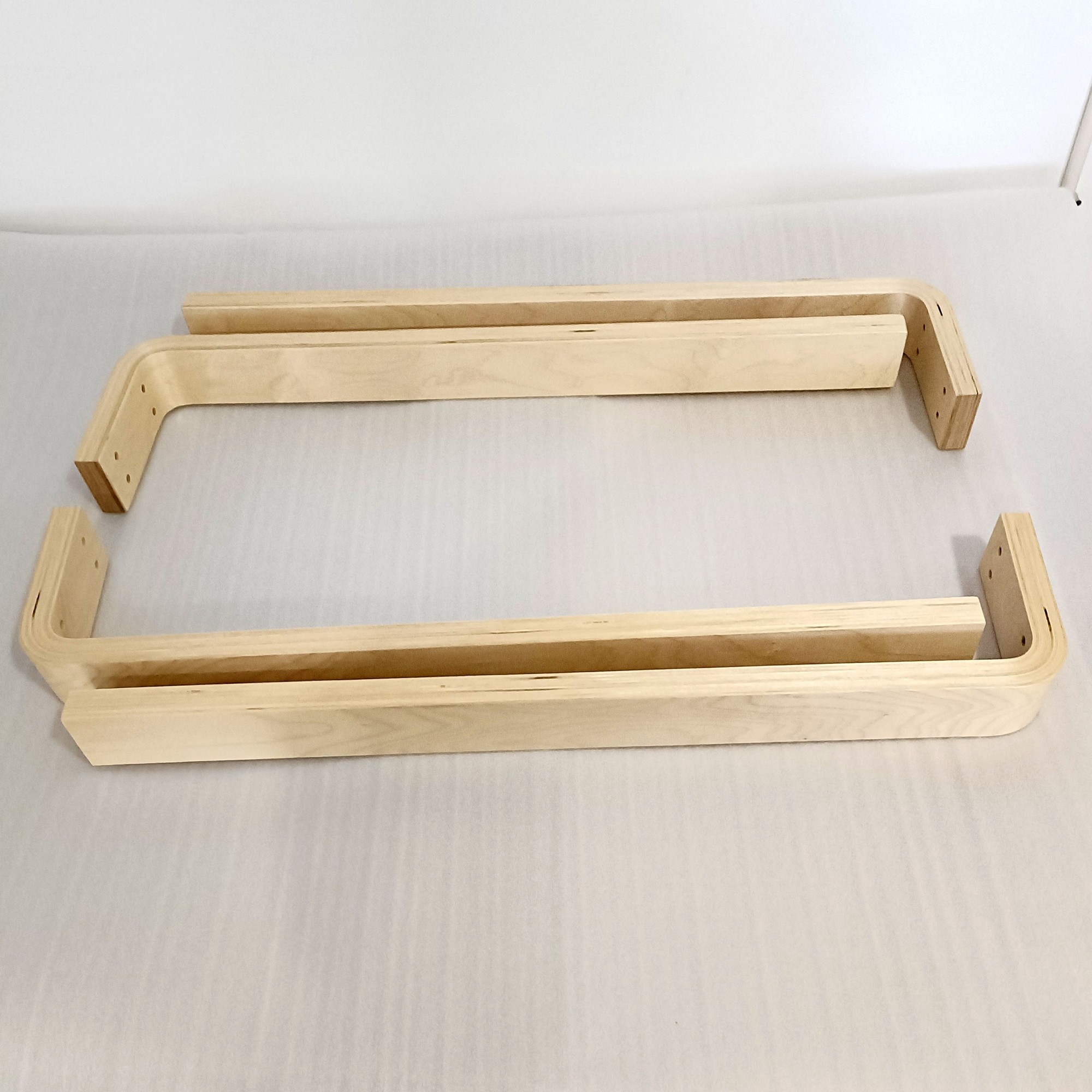 北欧风经济型木制桌子腿高腿DIY家用L型桦木实木多层板桌腿网红款,淘宝优惠券,粉丝福利购,淘宝优惠卷