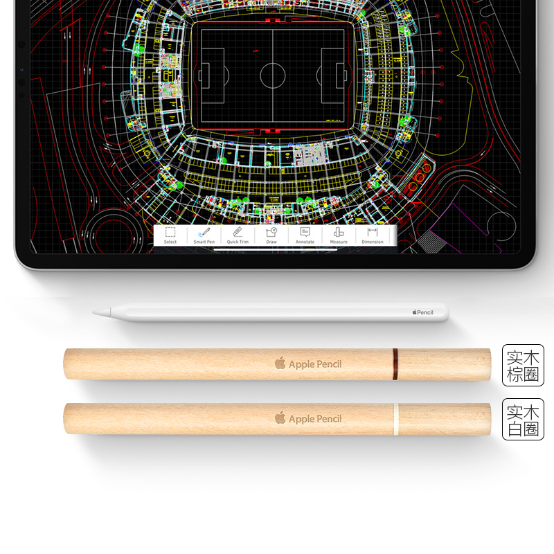 Apple Pencil 2保护套苹果笔二代木质笔套IPAD PRO Pencil2代配件 - 图2