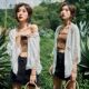 Summer women's fresh lace thin shawl loose