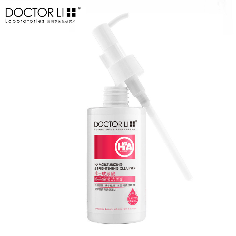 李医生玻尿酸泡沫洗面奶女士洁面乳 李医生百臻洁面