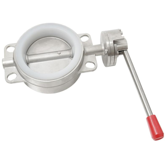 304不锈钢手动对夹蝶阀D71X-16P衬硅胶丁晴四氟开关水阀DN50 100,淘宝优惠券,粉丝福利购,淘宝优惠卷