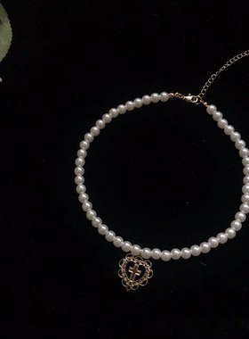 choker少女风脖子饰品十字架吊坠