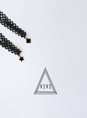 choker黑色蕾丝欧美锁骨脖子饰品